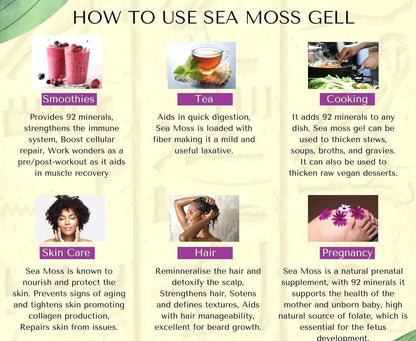 Wild crafted Sea Moss (Irish moss) from the pristine Caribbean Sea Unbleached & NOT grown on string 50g