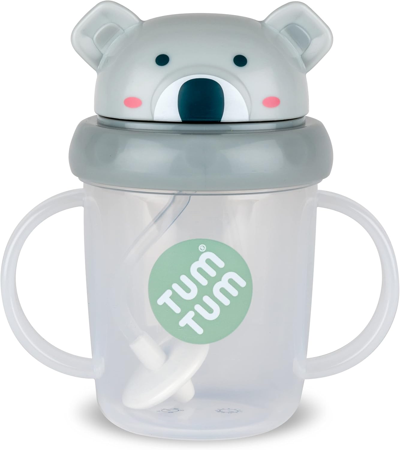TUM TUM Tippy Up Free Flow Sippy Cup (No Valve), Sippy Cup for Toddlers, 200ml, BPA Free (Kev Koala S3)