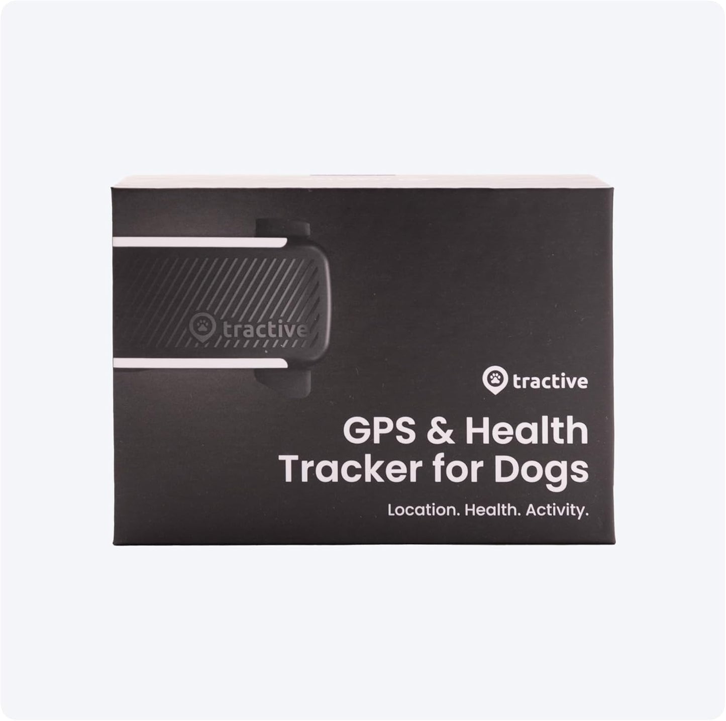 Tractive GPS Dog Tracker | 2025 Edition | Market leader | Real-time location tracking | Escape Alerts | Activity Monitoring | Health Alerts | Bark Monitoring (Black)