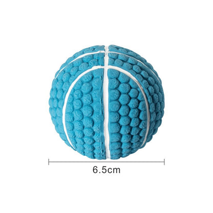 TUGME Rugby Tennis Dog Bite Sounding Ball Pet Toy