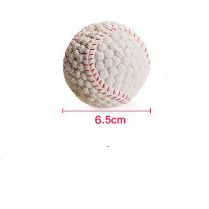 TUGME Rugby Tennis Dog Bite Sounding Ball Pet Toy