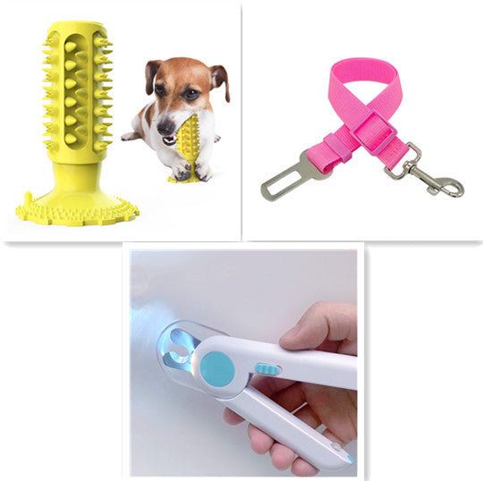 TUGME Teeth Cleaning Dog Toothbrush Sucker Molar Stick Dog Bite Toy