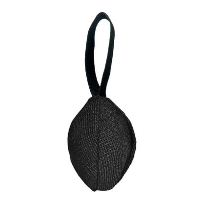 TUGME Linen Tug Toy With Pull Tab Durable Interactive Dog Training Tool For Prey Drive Retrieval Agility Development