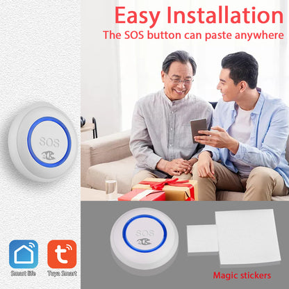 Elderly Sos Alarm Call Intelligent Wifi Emergency Button