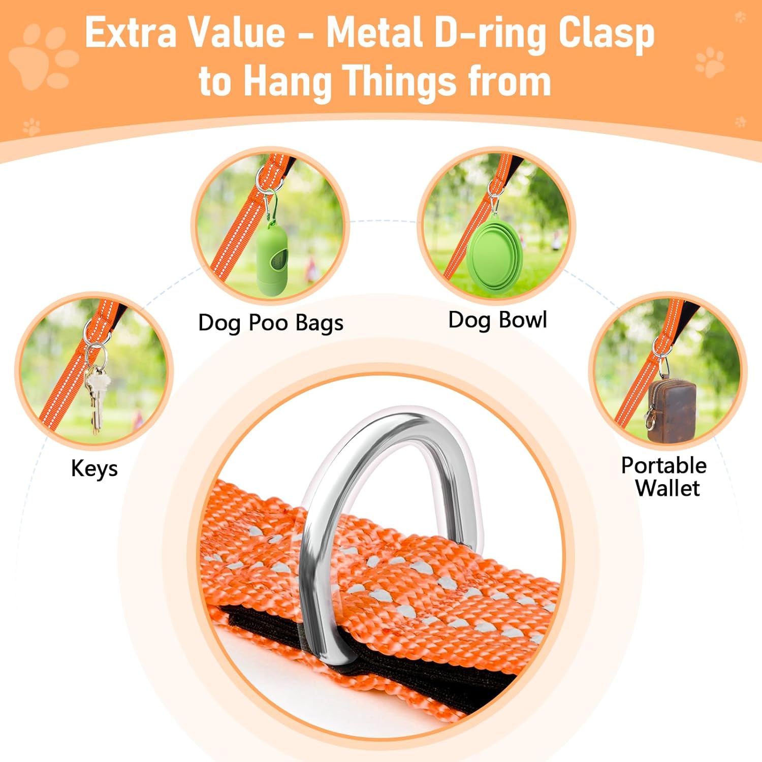 X XBEN Long Line Dog Lead, 3M 5M 10M 15M 20M 25M 30M Reflective & Lightweight Recall Training Lead for Dogs with Soft Padded Handle, Strong Extra Long Dog Lead Leash for Large Medium Small Puppy Dog