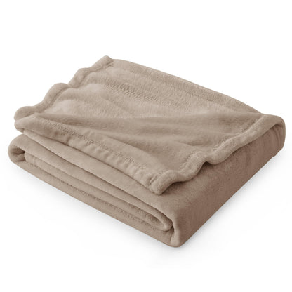 Bedsure Fleece Blanket for Bed - Soft Cosy Fluffy Throw Blankets, Warm Large Throws for Audlts, Teal, 220x240 cm