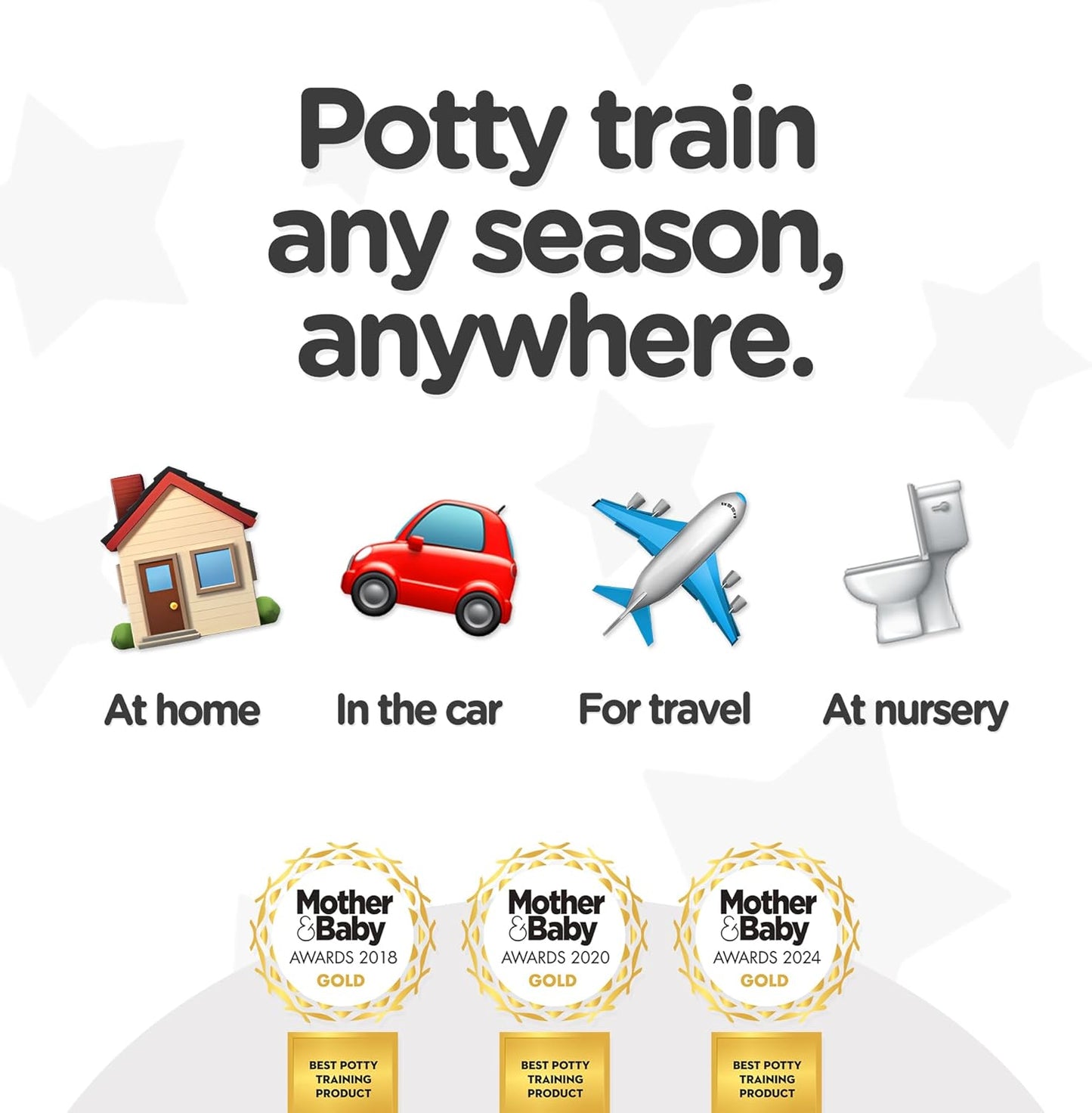 My Carry Potty - Penguin Travel Potty, Award-Winning Portable Toddler Toilet Seat for Kids to Take Everywhere