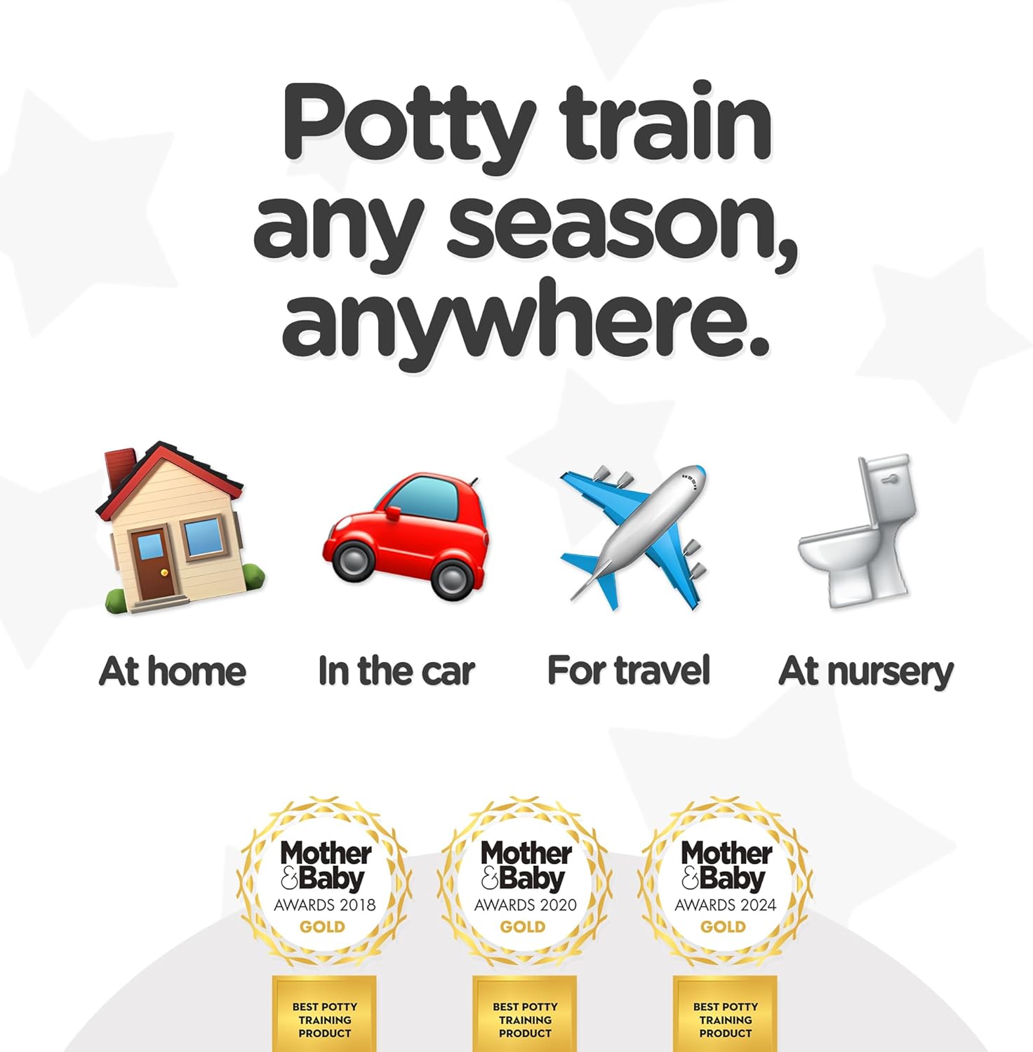 My Carry Potty - Penguin Travel Potty, Award-Winning Portable Toddler Toilet Seat for Kids to Take Everywhere