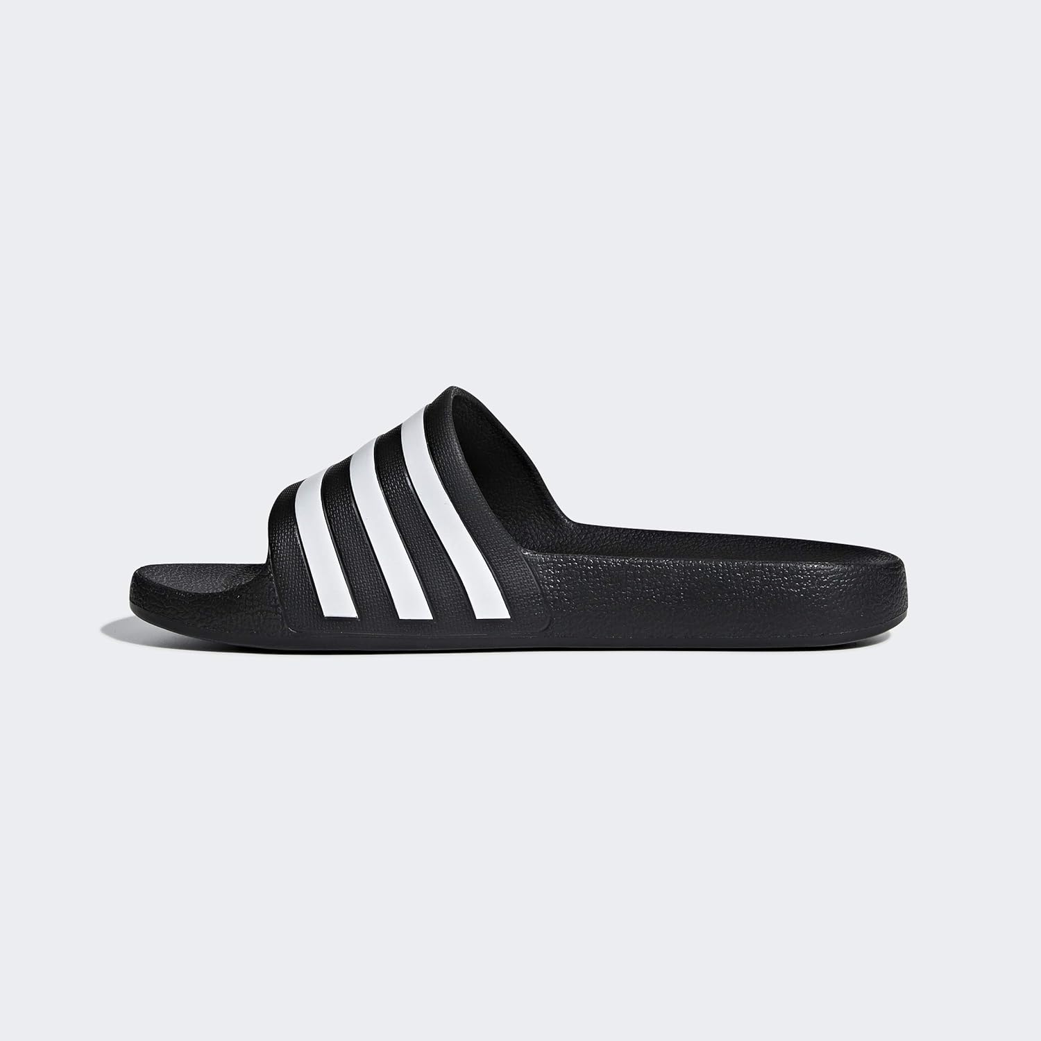 adidas Unisex Adilette Aqua Slides, Core Black/Cloud White/Core Black, 11 UK