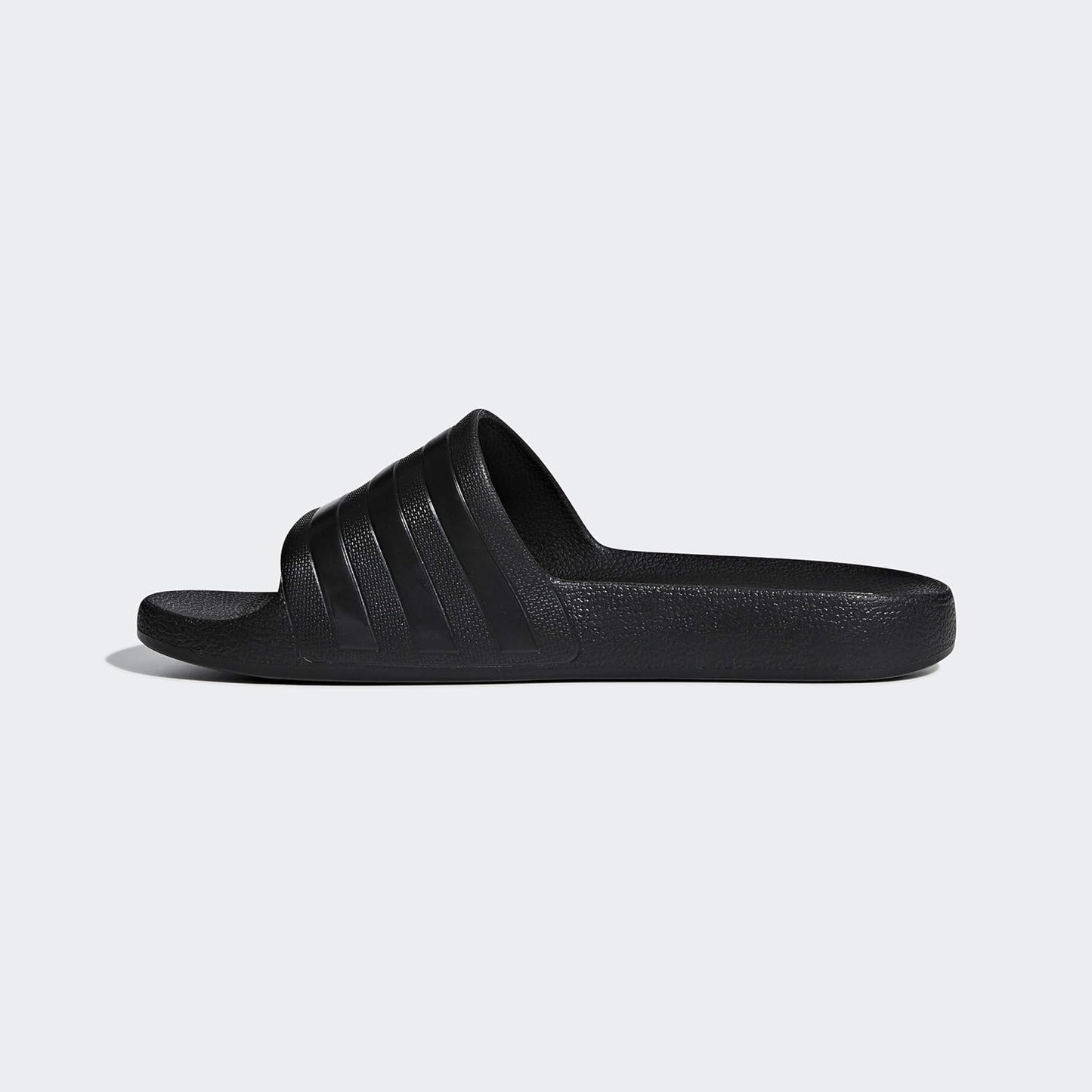adidas Unisex Adilette Aqua Slides, Core Black/Core Black/Core Black, 8 UK