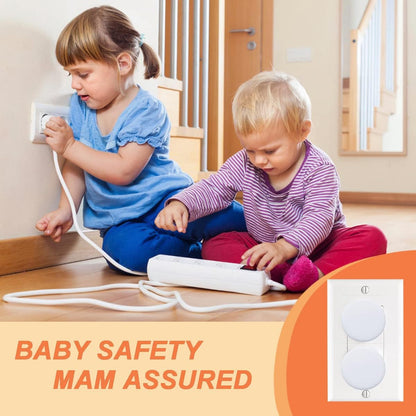10 Pack Plug Socket Covers UK, Child Baby Plug Socket Covers for Sockets UK