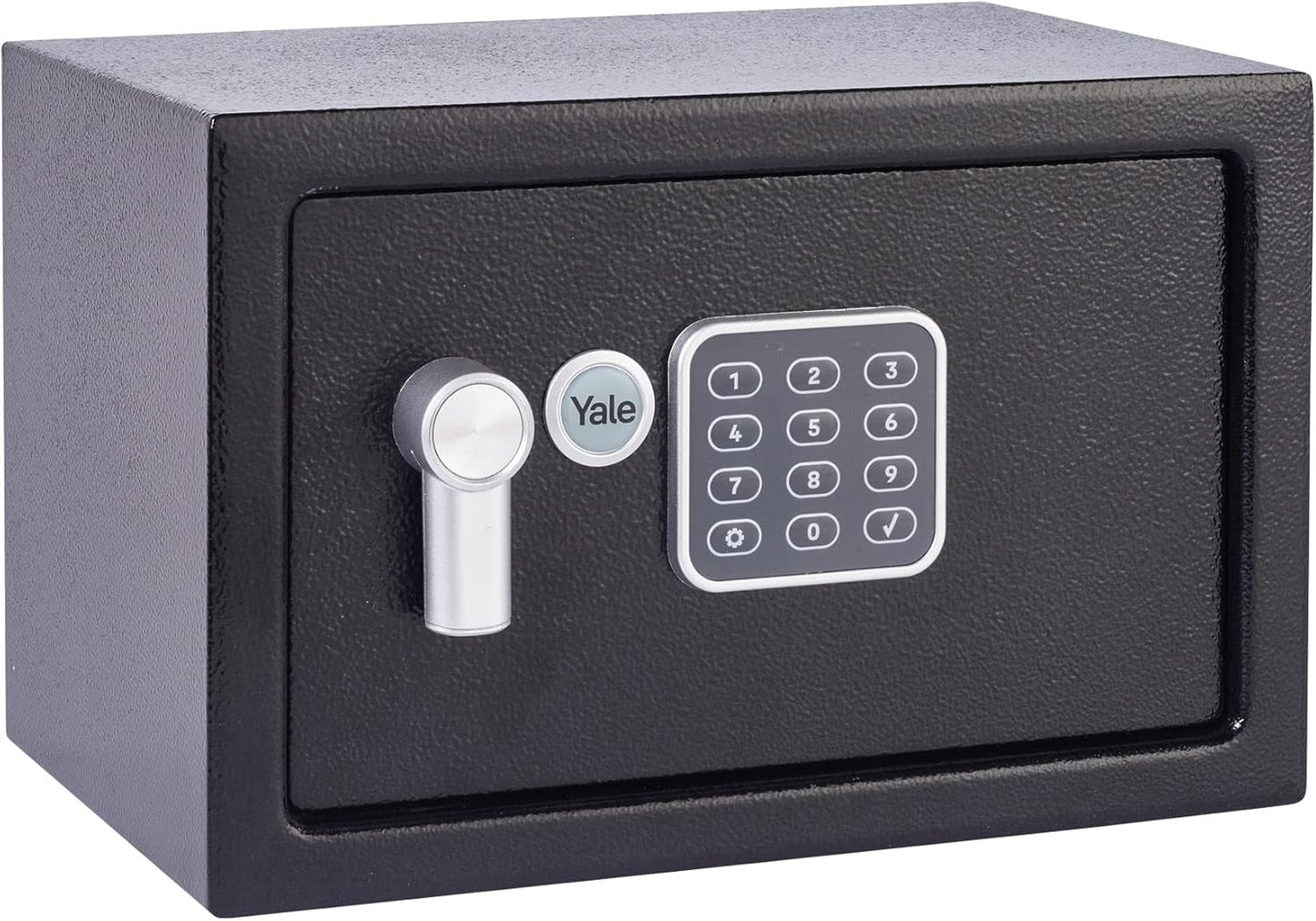 Yale Small Value Safe, Digital Keypad, LED Light Indicators, Steel Locking Bolts, Emergency Override Key, YSV/200/DB2