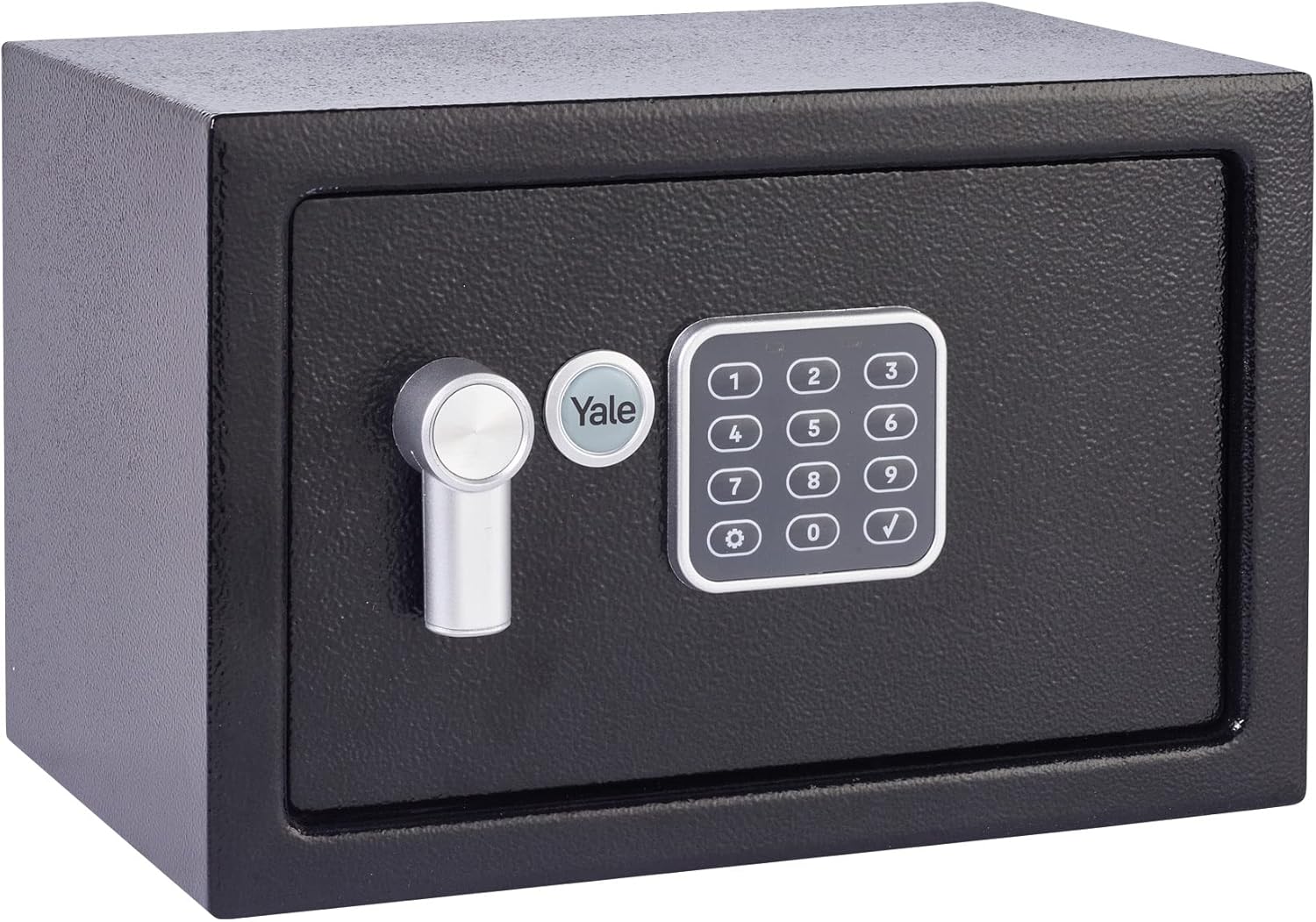 Yale Small Value Safe, Digital Keypad, LED Light Indicators, Steel Locking Bolts, Emergency Override Key, YSV/200/DB2