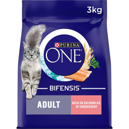Purina ONE Adult Dry Cat Food Rich in Chicken 6kg, Packaging may vary
