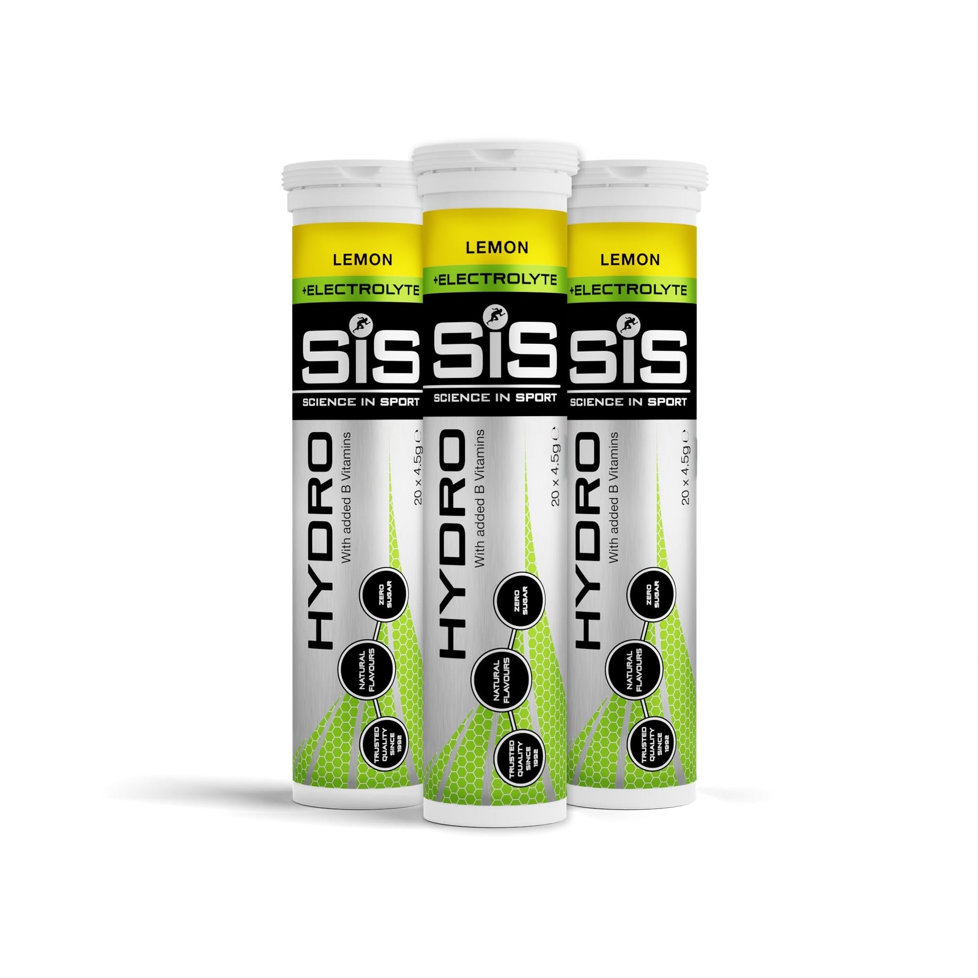 Science In Sport Hydro Hydration Tablets, Gluten-Free, Zero Sugar, Berry Flavour Plus Electrolytes, 20 Effervescent Tablets