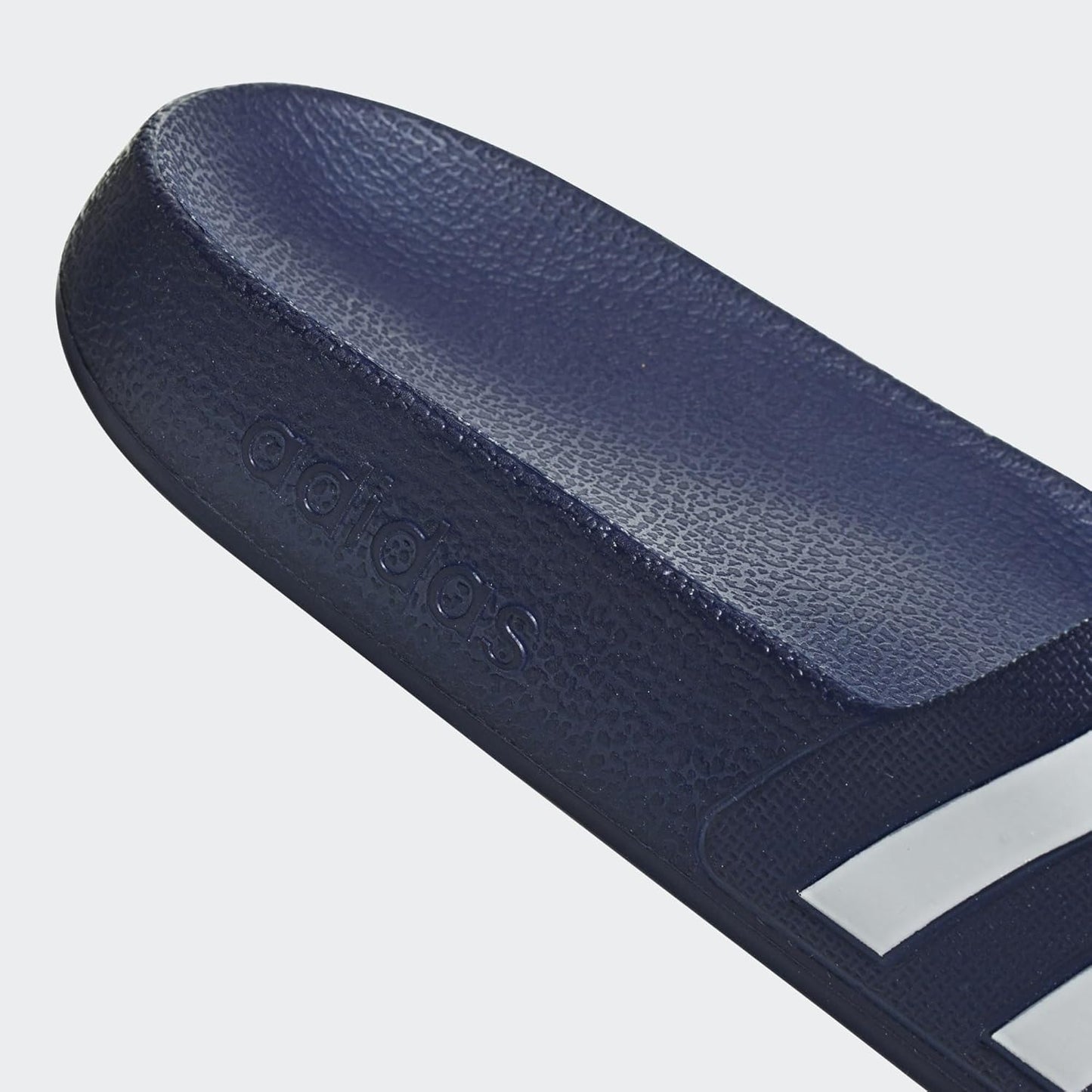 adidas Unisex Adilette Aqua Slides, Dark Blue/Cloud White/Dark Blue, 9 UK