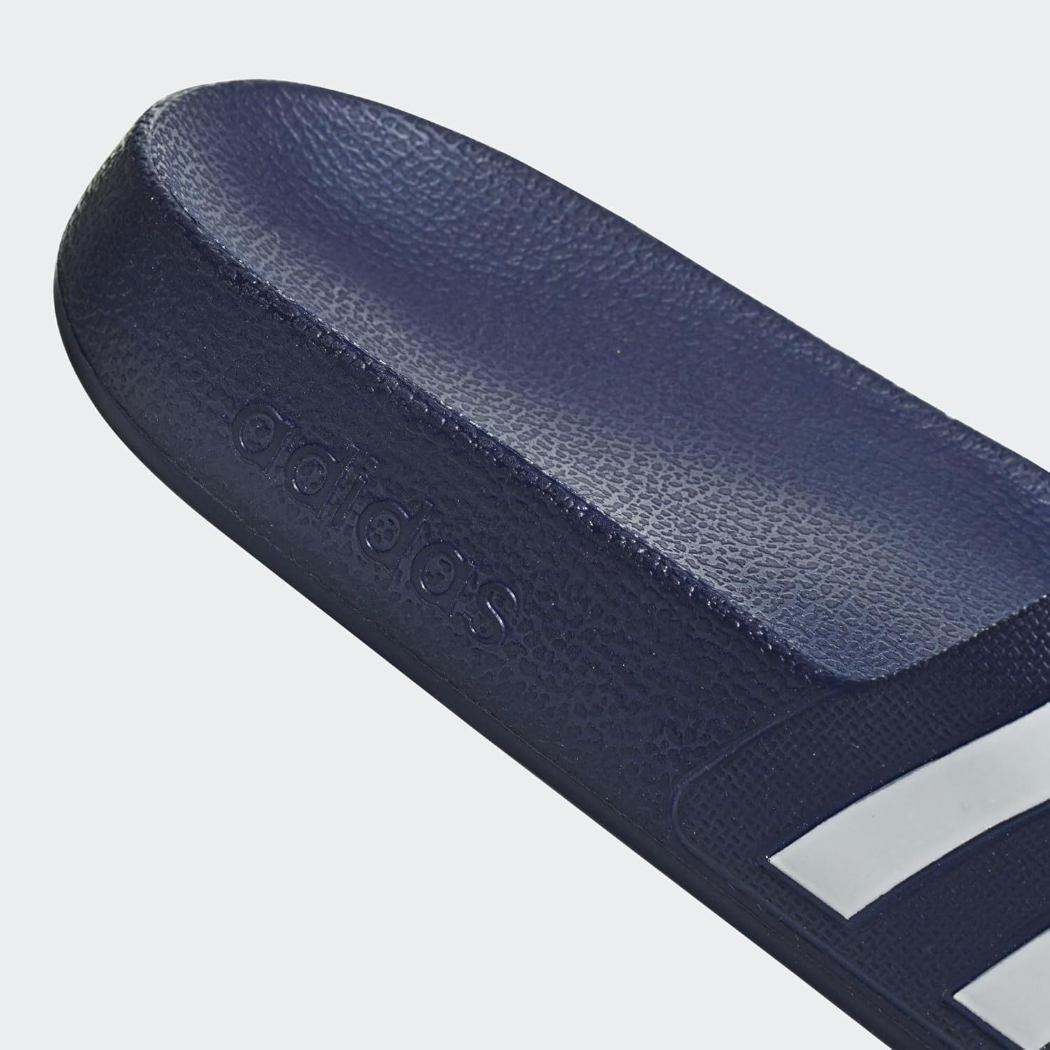 adidas Unisex Adilette Aqua Slides, Dark Blue/Cloud White/Dark Blue, 9 UK