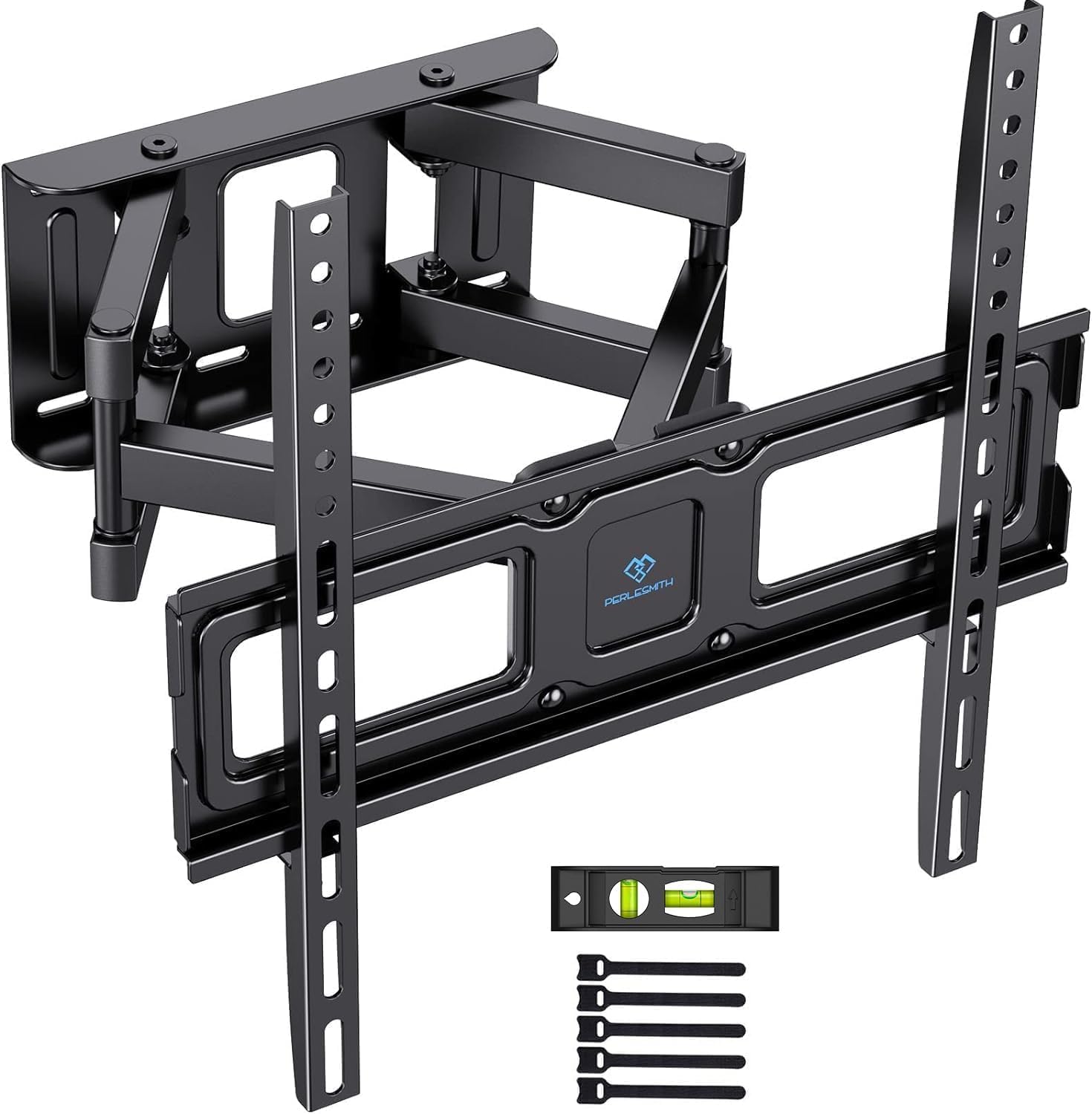TV Wall Bracket, Swivel Tilt Wall Mount for 26-70 Inch Flat & Curved TVs up to 45kg, TV Bracket Max. VESA 400x400mm