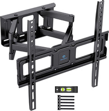 TV Wall Bracket, Swivel Tilt Wall Mount for 26-70 Inch Flat & Curved TVs up to 45kg, TV Bracket Max. VESA 400x400mm
