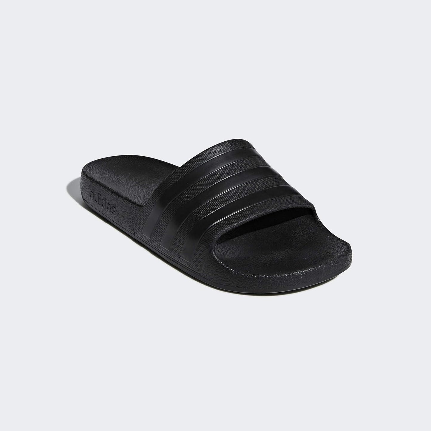 adidas Unisex Adilette Aqua Slides, Core Black/Core Black/Core Black, 8 UK