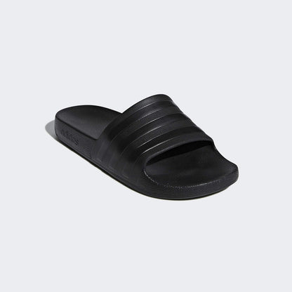 adidas Unisex Adilette Aqua Slides, Core Black/Core Black/Core Black, 8 UK