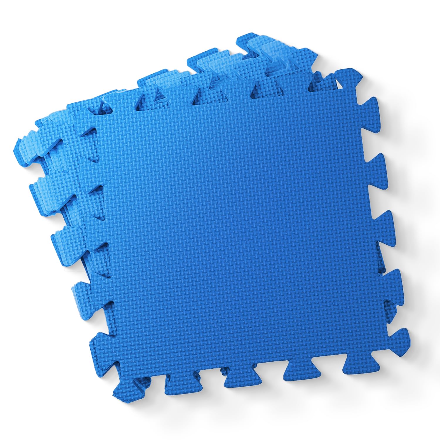 Foam Baby Play Mat (29x29cm) – Thick & Soft EVA Foam Interlocking Floor Tile Matting for Children – Large Multi Colour, Safe & Comfortable 7mm Thick Play Flooring (9pc)