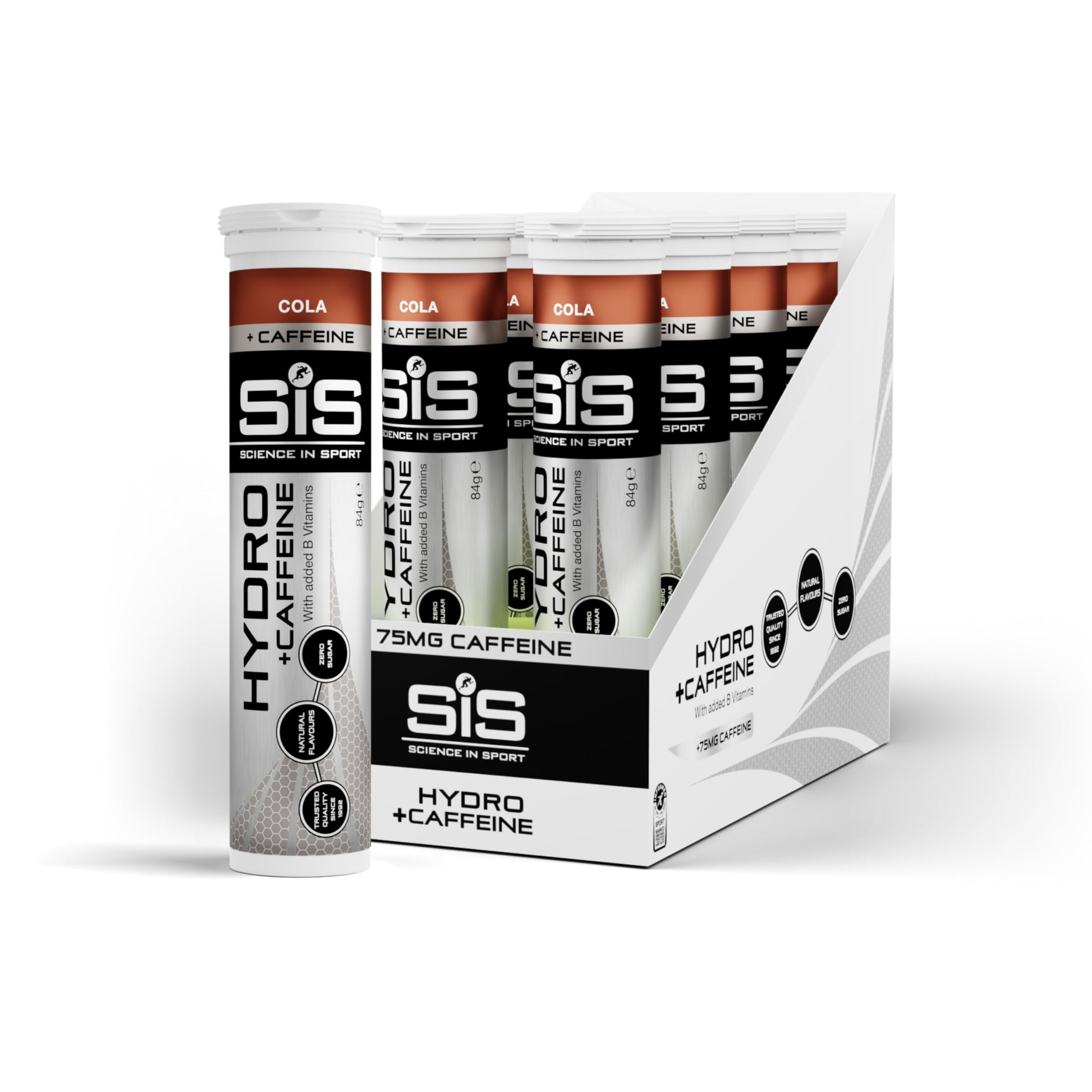 Science In Sport Hydro Hydration Tablets, Gluten-Free, Zero Sugar, Berry Flavour Plus Electrolytes, 20 Effervescent Tablets