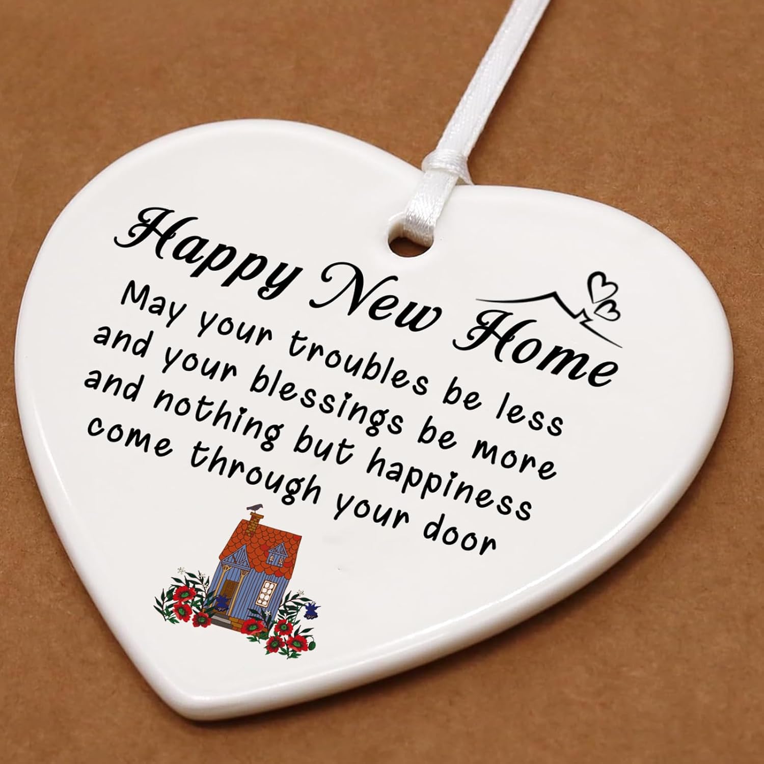 New Home Gifts House Warming Gifts New Home 2025 Ceramic Ornament With Gift Box For Send Keepsake Decorations For Couples,Women,Families,Teacher,Companion,Colleagues,Homeowners Housewarming the Gift