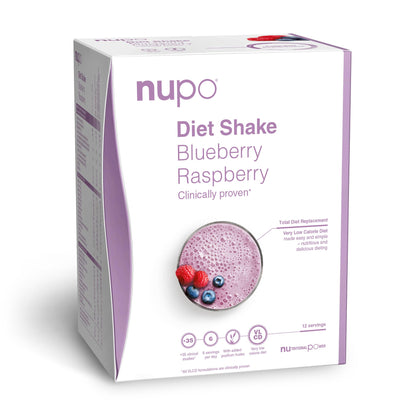 NUPO Diet Shakes for Weight Loss for Women & Men (12 Servings) | Tasty Meal Replacement Drinks | Clinically Proven Food Replacement Shakes for Weight Management I Very Low-Calorie Diet, GMO Free