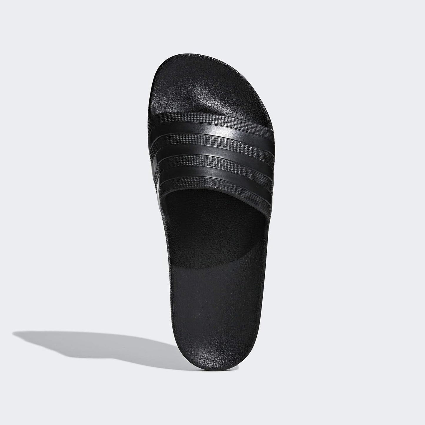 adidas Unisex Adilette Aqua Slides, Core Black/Core Black/Core Black, 8 UK