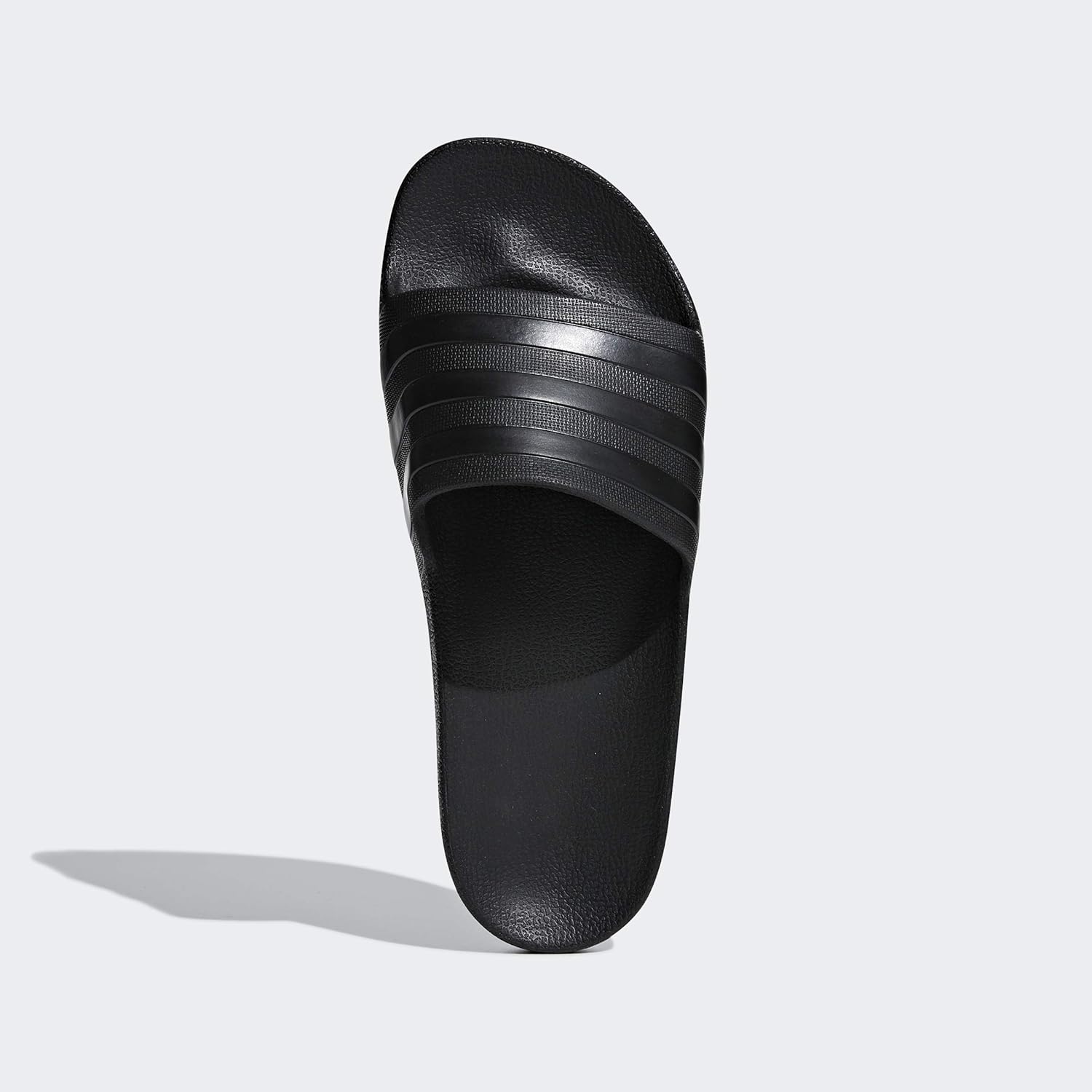 adidas Unisex Adilette Aqua Slides, Core Black/Core Black/Core Black, 8 UK