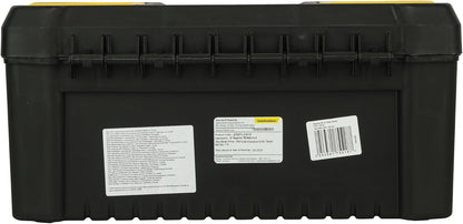 STANLEY Essential Tool Box (16in), Durable Storage Solution with Removable Tote Tray and Organisers, for Parts and Tools Storage, STST1-75518