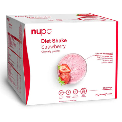 NUPO Diet Shakes for Weight Loss for Women & Men (12 Servings) | Tasty Meal Replacement Drinks | Clinically Proven Food Replacement Shakes for Weight Management I Very Low-Calorie Diet, GMO Free