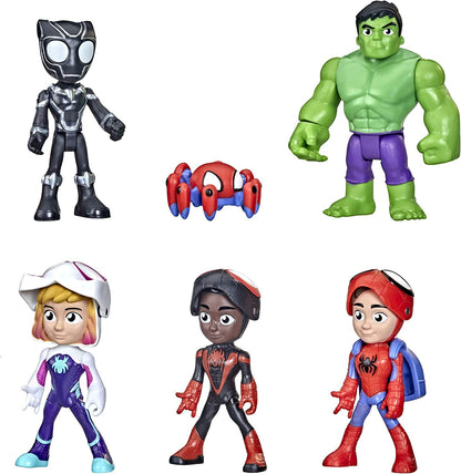 Marvel Spidey and His Amazing Friends, Friends & Foes Pack, Action Figure Set