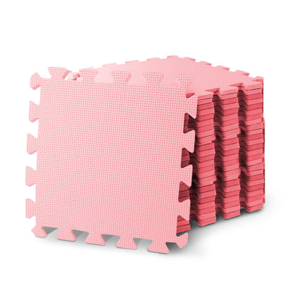 Foam Baby Play Mat (29x29cm) – Thick & Soft EVA Foam Interlocking Floor Tile Matting for Children – Large Multi Colour, Safe & Comfortable 7mm Thick Play Flooring (9pc)