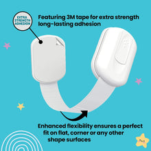 BooBoo® (10 PACK) Premium Child Locks For Kitchen Cupboards, Child Proof Cabinet Locks, Drawer Locks Baby Proofing Cabinets with No Drilling, Extra strong Adhesive + 4 Extra Stickers