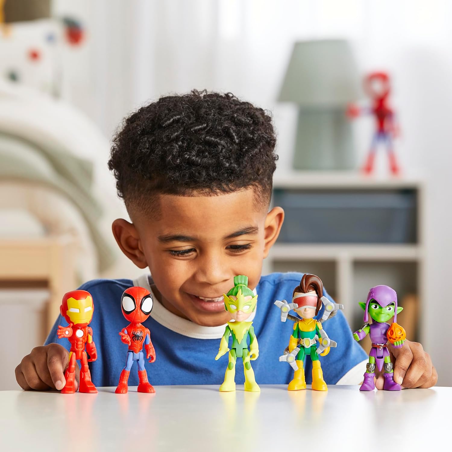 Marvel Spidey and His Amazing Friends, Friends & Foes Pack, Action Figure Set