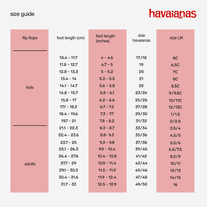 Havaianas - Slim, Stylish, Durable and Versatile Flip-Flops, with Textured Sole for Grip and Support, Women
