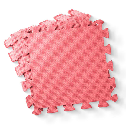 Foam Baby Play Mat (29x29cm) – Thick & Soft EVA Foam Interlocking Floor Tile Matting for Children – Large Multi Colour, Safe & Comfortable 7mm Thick Play Flooring (9pc)