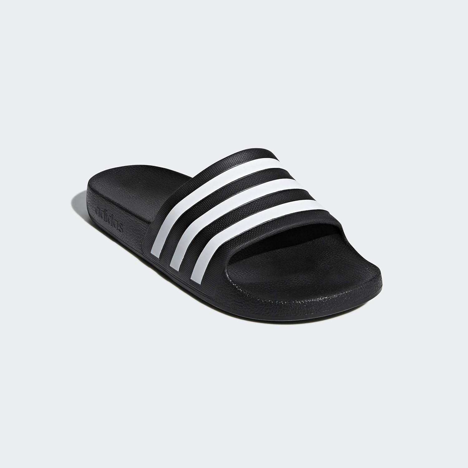 adidas Unisex Adilette Aqua Slides, Core Black/Cloud White/Core Black, 8 UK