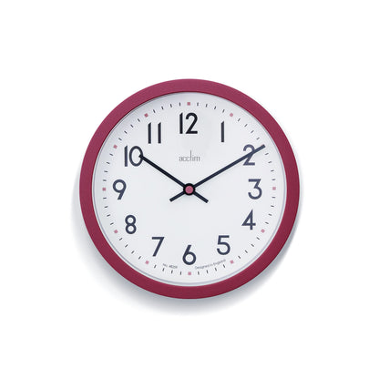 Acctim Elstow 22843 Wall Clock in Soot Black