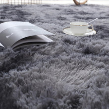 Rugs Living Room Large Rugs Bedroom Anti Skid Rug Shaggy Soft Rug for Living Room Bedroom Play Area Kids Room Luxury Decorative (Dark Grey, 180x270cm)