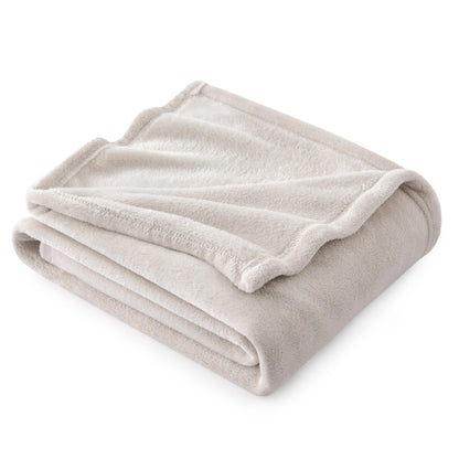 Bedsure Fleece Blanket for Bed - Soft Cosy Fluffy Throw Blankets, Warm Large Throws for Audlts, Teal, 220x240 cm