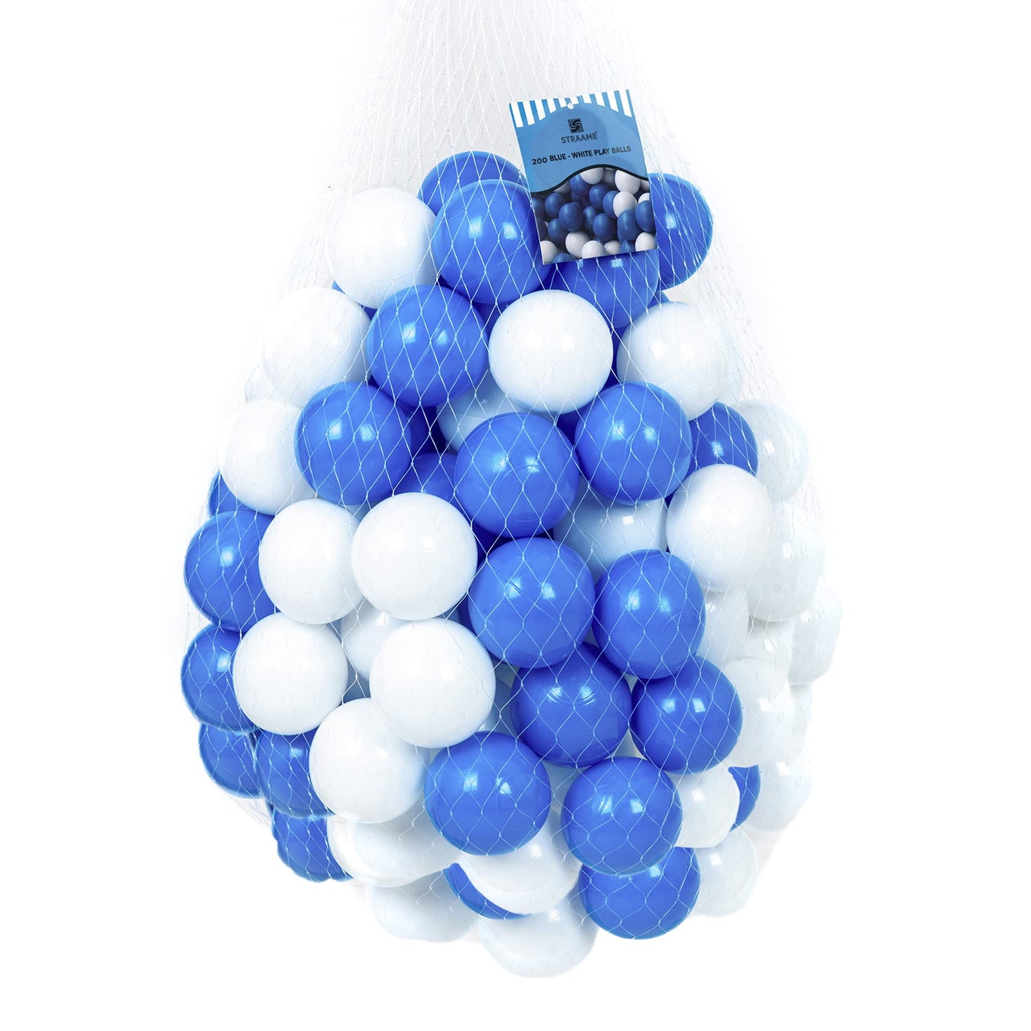 Playballs, Crush-Proof, Colourful Pit Balls for Kids Baby-Approved Multi-Pack Toddler Ball Pit, Smooth Plastic Balls, No Sharp Edges, Non-Toxic & BPA Free.