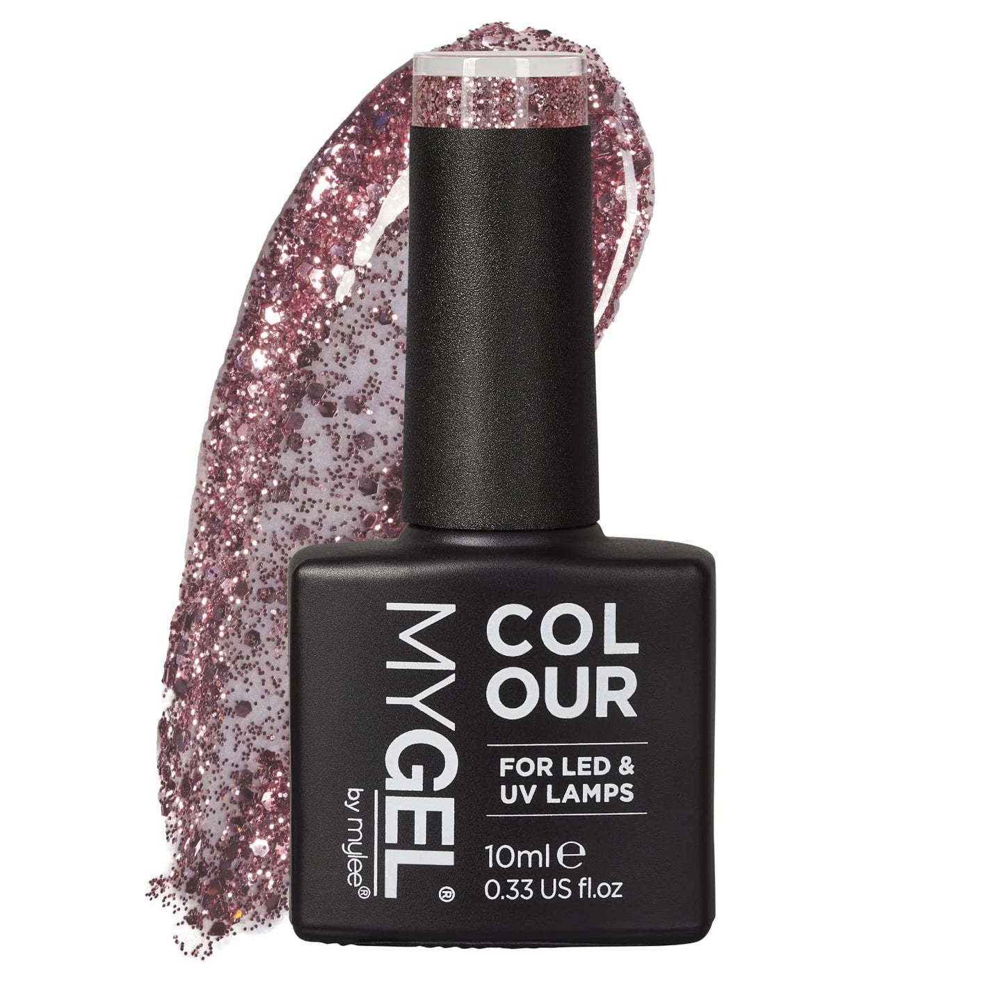Mylee Gel Nail Polish 10ml [Vintage Rose] UV/LED Soak-Off Nail Art Manicure Pedicure for Professional, Salon & Home Use [Autumn/Winter 2022] - Long Lasting & Easy to Apply