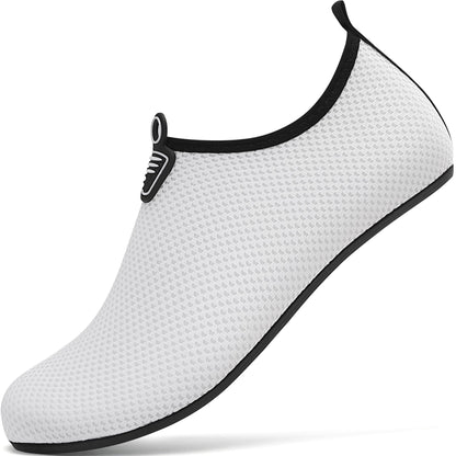 sportvibe Water Shoes Beach Shoes Lightweight Barefoot Aqua Shoes Quick Dry Breathable Swim Shoes for Women Men Surfing Running Driving Pool Yoga
