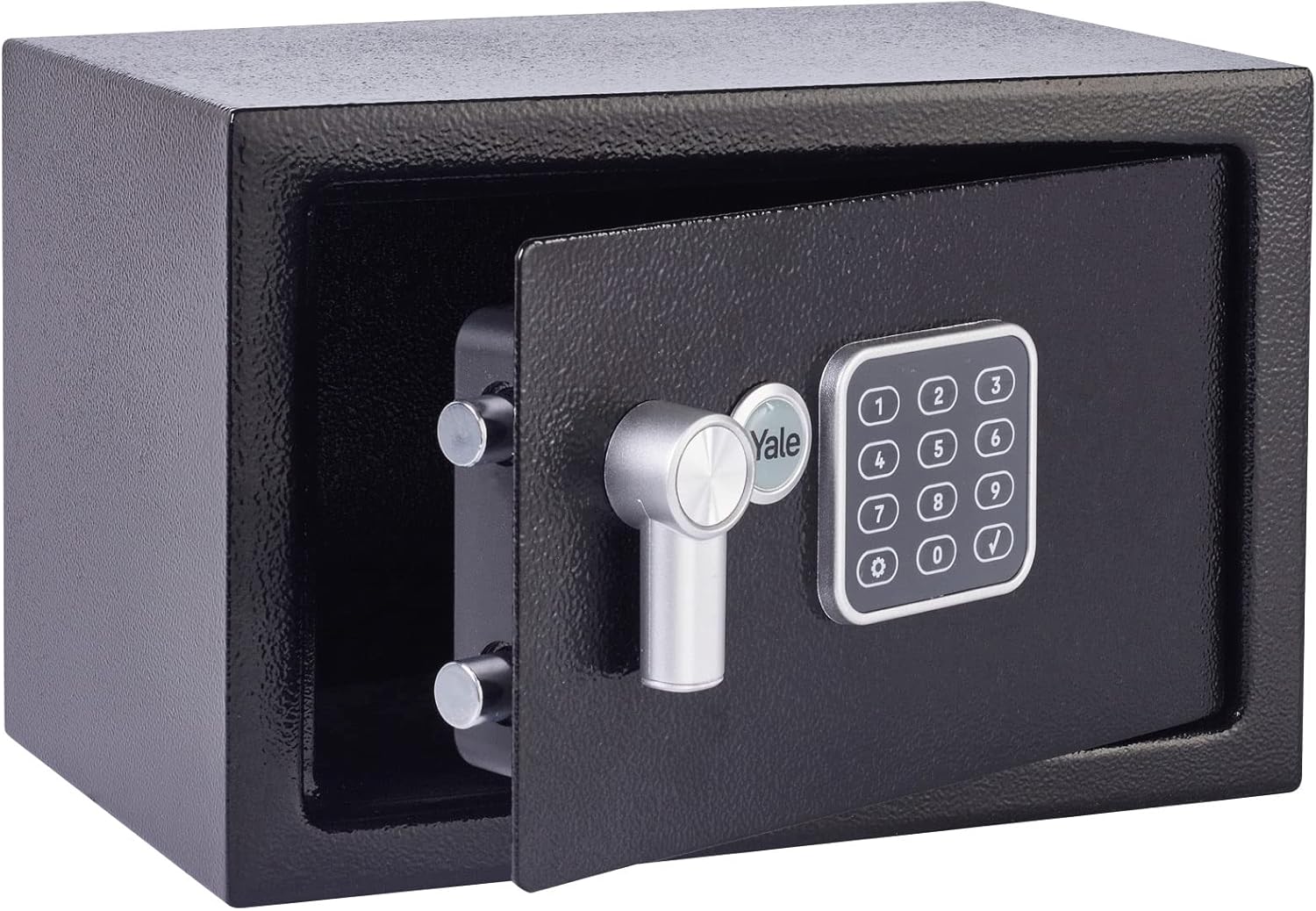 Yale Small Value Safe, Digital Keypad, LED Light Indicators, Steel Locking Bolts, Emergency Override Key, YSV/200/DB2