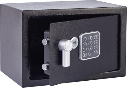 Yale Small Value Safe, Digital Keypad, LED Light Indicators, Steel Locking Bolts, Emergency Override Key, YSV/200/DB2