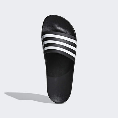 adidas Unisex Adilette Aqua Slides, Core Black/Cloud White/Core Black, 11 UK