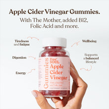 Apple Cider Vinegar Gummies with The Mother 1000mg | Enhanced with Vitamin B12 & Folic Acid | 60 Vegan ACV Capsules with Pomegranate & Beetroot Powder | Natural Ingredients by Free Soul